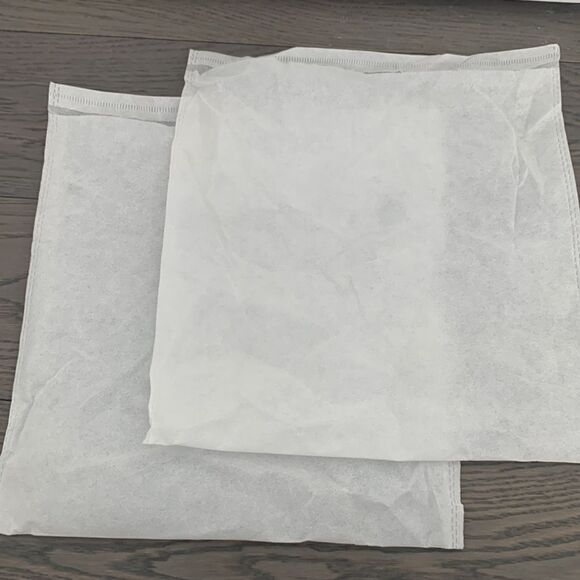 Esor Marie Authentic Shoe Box with Dust Bags, Ribbon & Tissue – 9.5” x 8” x 4” - Picture 7 of 12